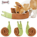 Best Designer Custom Eco-Friendly Snail Dog Chew Toy Washable IQ Training Fun Pet Toy