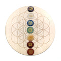 Sven Chakra Set Healing Spiritual Energy Crystal Colored Gemstone 7 Chakra for Meditation