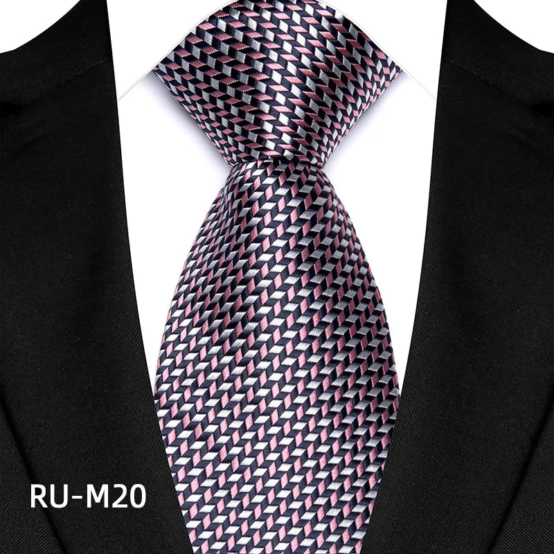 2023 Male Men Ties Business Silk Blue Polk Dot Chinese Manufacturer Custom Polyester Woven Jacquard Necktie Men