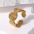 BM Hypoallergenic Quality Stainless Steel Women Round Ring