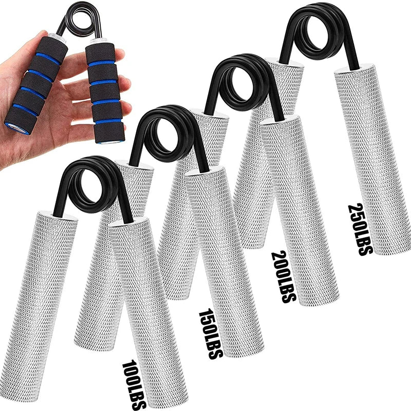 Wholesale Metal Finger Exerciser Building Power Muscle Hand Grip Strength Trainer