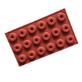 18 Cavity Eco-Friendly Silicone Donut Cake Mold for Chocolate or Dessert Baking Essential Baking Tool by JCPING