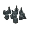 Custom Coloured Anodized Thumb Screws Donguan Hardware Aluminum Oxide Fastener Anodised CNC Turning Thumb Screw