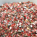 2025 Natural Clear Selenite Rock Quartz Tumbled Chips Gravels Stone Polished Tumbled Stones Bulk Crystal Chips Crushed
