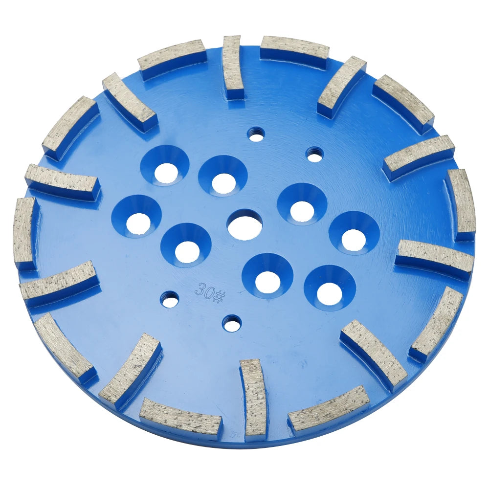 10 Inch Durable Concrete Diamond Grinding Plate Customizable OEM Abrasive Disc Surface Grinding Grit 16-100