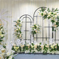 YOPIN 025 Artificial Flowers Wedding Decoration Event White Wedding Table Centerpieces
