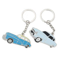 Personalized Zinc Alloy Hard Enamel Custom Logo 3D Cartoon Round Anniversary Lightweight Compass Souvenir Keychain