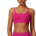 European American High Strength Adjustable Strappy Fitness Gym Clothing Elastic Breathable Thin Shoulder Straps Bra Sports Bras
