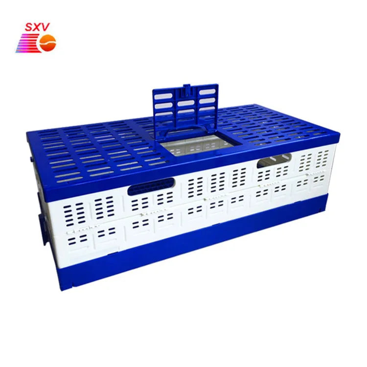 New Plastic Foldable Racing Pigeon Cage with Tracking Function H-Type Bird Transportation Cage
