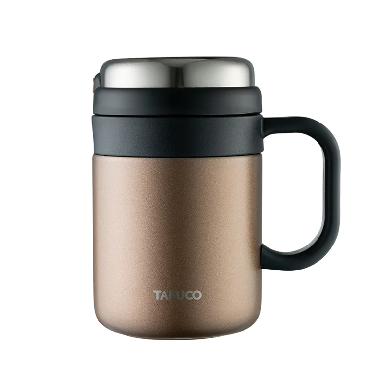 High Quality 500 ml  High Grade Stainless Steel Vacuum Coffee Mug with Handle