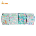 Customized Logo 3 Ply Eco-friendly Soft Virgin Wood Pulp Facial Tissue Box Pack OEM for Office & Hotel Use
