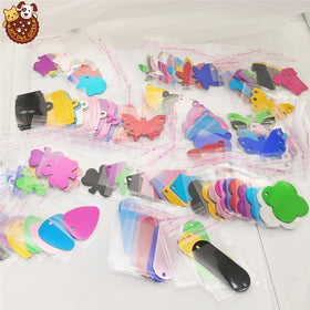 Wholesale Different Shapes Metal Anodized Aluminum Alloy Pet Tag Pet Pendant ID Tag