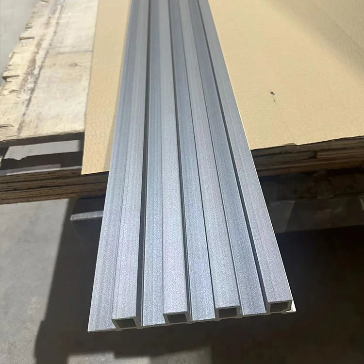 Decorative Materials WPC Wall Panel Fluted Composite Wall Panels for Household