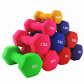 Whole Sale Weight Lifting Fitness Equipment Neoprene Hex Dumbbell