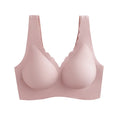 New Arrival Fashionable Wireless Thai Latex Bra Adjustable Breathable Everyday Style Solid Pattern Knitted Wire-Free Adults
