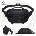 For 9778 Large Chest Bag Men Syican Waist Bag Belt Waterproof Oxford Material Gifts for Sports Travel Workout Casual