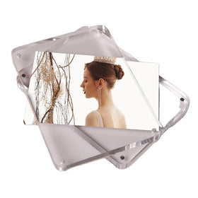 Personalized Thick Clear Plastic Picture Photo Frame Magnetic Acrylic Picture Frame Acrylic Photo Frame Stand