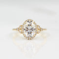 Wholesale Solid Gold Engagement Rings for Women with VVS Moissanite and Radiant Cut