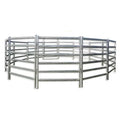 1.8m H X 2.1m L 6 Oval Rail 30x60mm Horse Round Yard Panel / Horse Pen