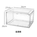 Clear Plastic Shoe Box Storage With Custom logo
