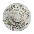 Ins Style Simple Placemat Home Round Woven Mat Restaurant Retro Jute Decoration Shooting Props coaster
