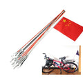 Cheap Wholesale 150cm Fiberglass Bicycle Flags Pole Safety Bike Flag Pole