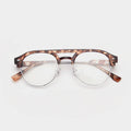 Vintage Round Korean Version Eyeglasses Frames Men Women's Retro Circle Prescription Eye Glasses Double Beam Glasses Frame