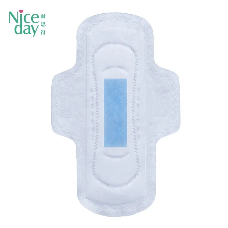 For Niceday Free Sample Ladies Sanitary Napkins Organic Cotton Breathable Good Absorbency Lady Organic Cotton Anion Sanitary Pad