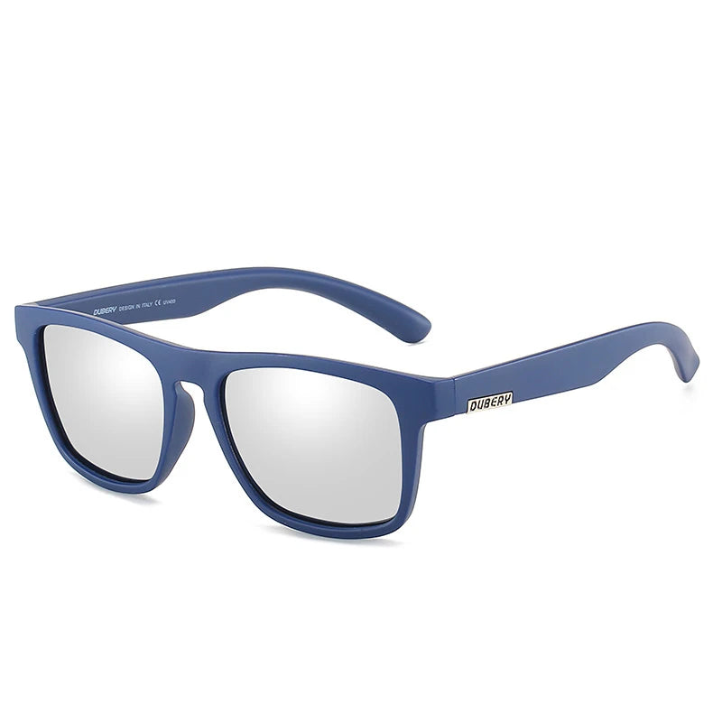 Dubery D125 Polarized Retro Sunglasses Vintage Classic Sport Sunglasses UV400 Cycling Glasses for Mens