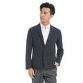 Bosha 2023 Custom Men's Casual Knit Blazer Long Sleeve Single Breasted Suit Jacket Loose Fit Minimum Order 1 Piece for Adults