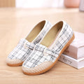 Women's Retro Elegant Canvas Shoes Lightweight Soft Bottom Women's Casual Shoes Outdoor Ladies' Comfortable Non-Slip Shoes
