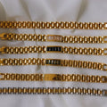12mm Width Stainless Steel Zircon Watchband Bangle Bracelets 18k Gold Plated Coarse Chain Link Watch Band Bracelet Wholesale