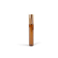 10ml Eco-Friendly Flat Perfume Bottle Amber Rose Gold Atomizer Spray Screw Neck Clear Hot Stamping Tubular Glass Facial Cleanser