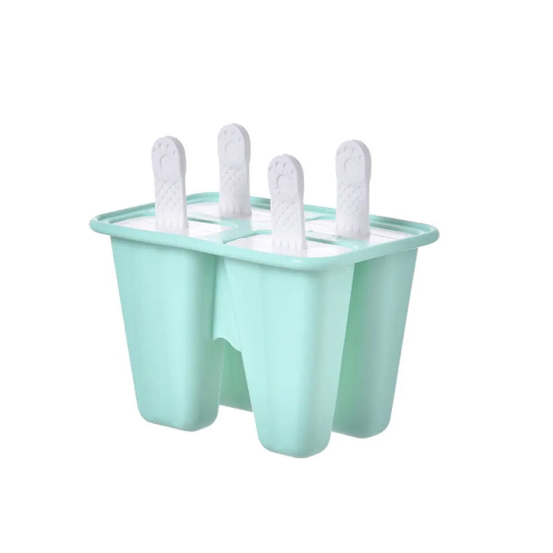 Custom Factory Food Grade Silicone Ice Cube Maker Silicone Ice Cream Mould Popsicle Ice Cream Mold Popsicle