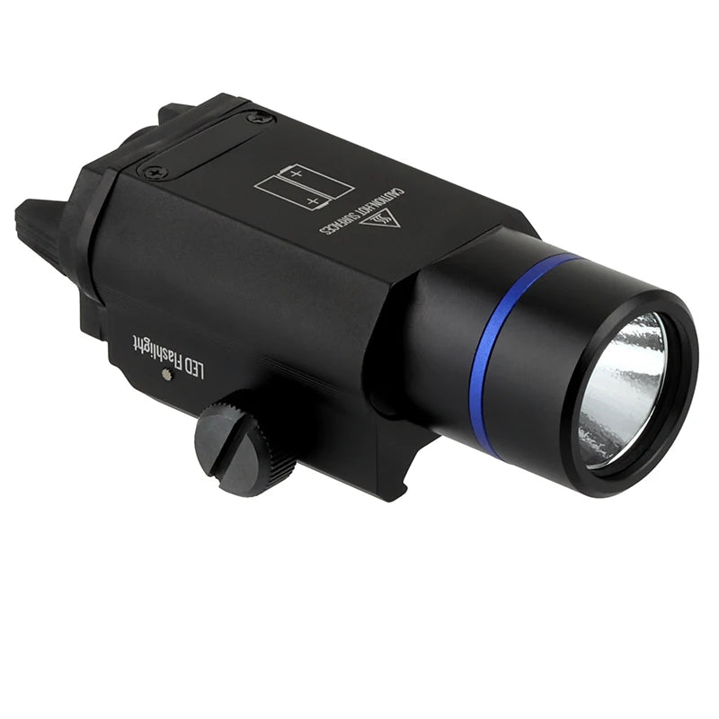 Factory QD Tactical Aluminum Hunting Light LED Flashlight 500 Lumen IPX6 Waterproof Outdoor Quick-Release Mount Accessories