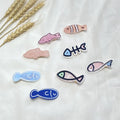 Wholesale Kids Cute Metal Fancy Style Girly Hairclip Accessories Fish Shape Duck Bill Hair Clips for Girl Female Hair