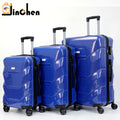 Hot Selling Popular Trolley Suitcase Durable Plastic Luggage Sets 3pcs Set Trolley Cases with Spinner Wheels for Men Women