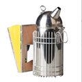 Small Size Stainless Steel Leatheroid Bee Smoker New Condition Manual Bee Smoking Tools