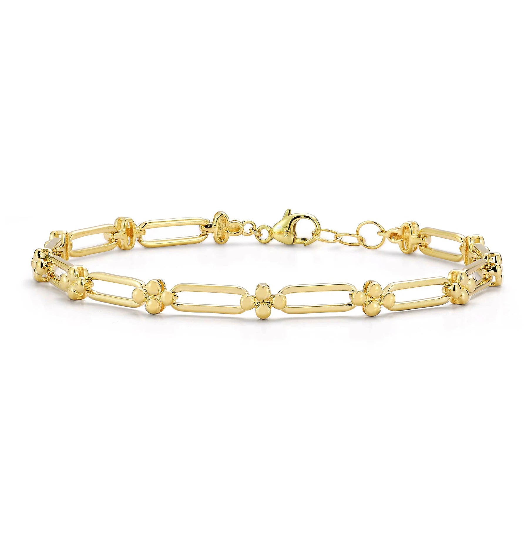 Milskye Romantic Jewelry for Women Smart Fashion 925 Silver 18k Plated  Link Bracelets