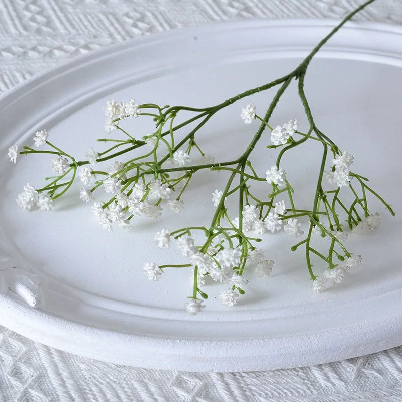 L903 Direct Selling Decorative Artificial White Pink Red Babysbreath Flowers Fake Baby Breath Flower Artificial
