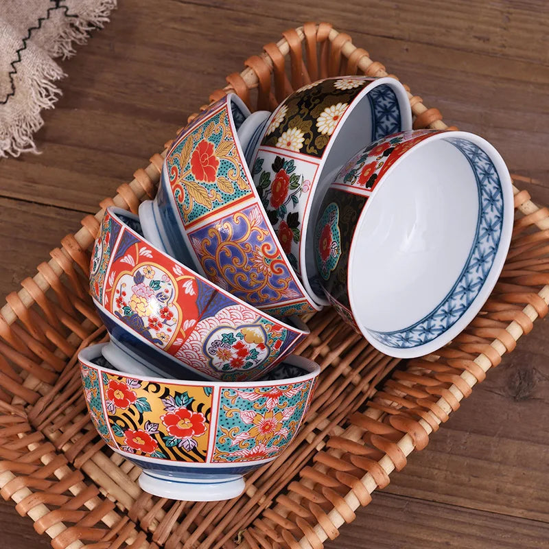 Manufacturer Wholesale Custom Round Porcelain Bowl Sets for Restaurant Hotel Home Party Serving Soup Rice Noodles Fruits
