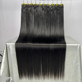 Factory Wholesale Cheap Virgin Brazilian Hair Bundles Cabello Humano Natural Double Weft 100% Real Human Hair Extension