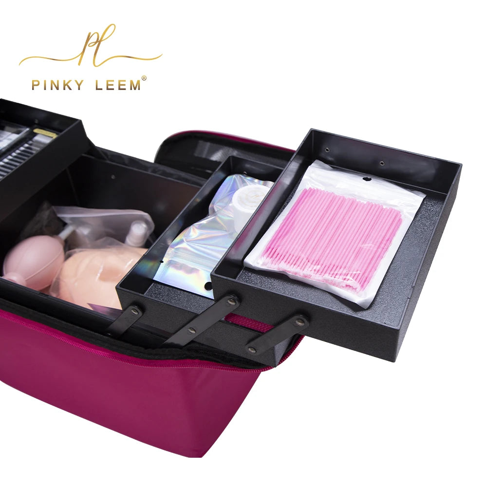 Pinky leem Custom Practice Diy Lash Extension Kit Eye Lash Starter Kit Eyelash Tools Private Label Extension Eyelash Kit