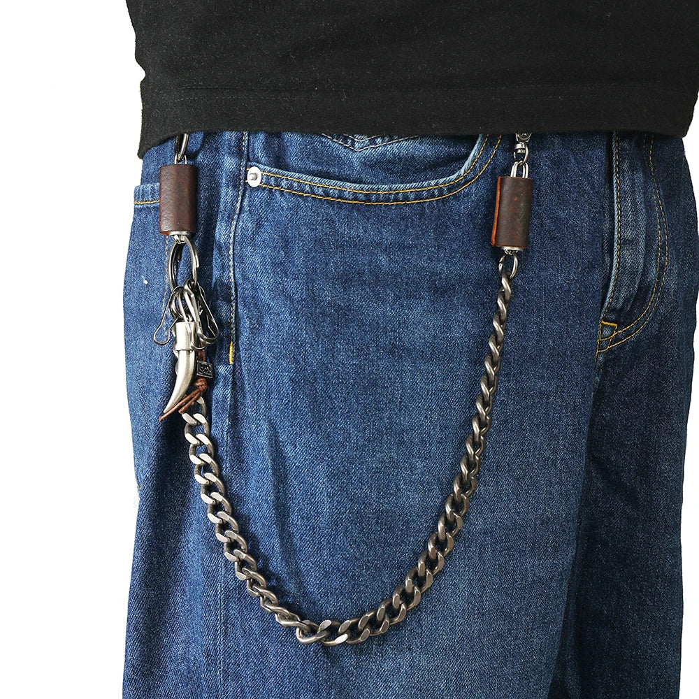 Wholesale Punk Rock Hip-hop Jewelry Personality Simple Pants Chain Men Dress Decoration Chain Men's Accessories