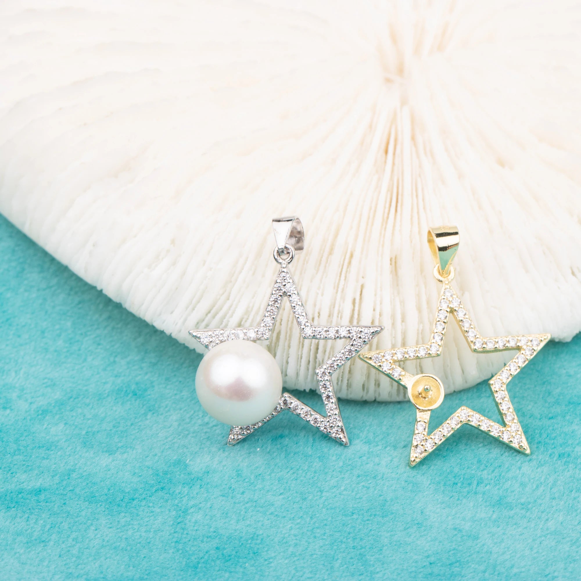P010755 DIY 7-11mm Natural Freshwater Pearl Pendant Accessory 925 Sterling Silver Engagement Jewelry Necklace for Women