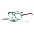 2025 New Arrival Sun Glasses Brand Colorful Acetate Clip on Polarized Lens Wholesale Trendy Sunglasses Women