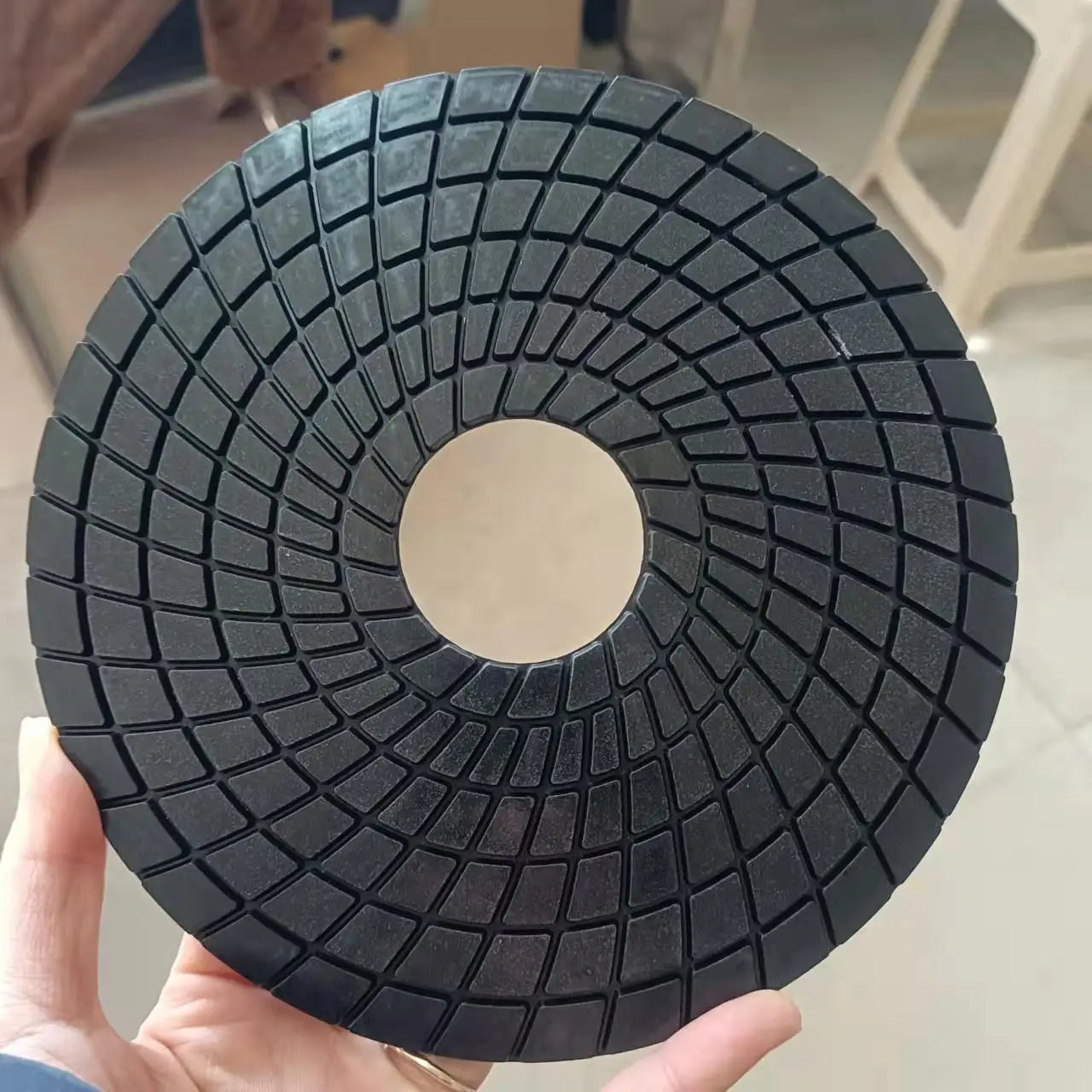 7 Inch Diamond Polishing Pads for Terrazzo  Floor Marble and Granite