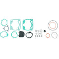Nrteam Ktm SX 250 00-02 Top Silicone Gasket Flat Pattern with Graphite Stainless Steel FKM/NBR Materials Seal for Motorcycles