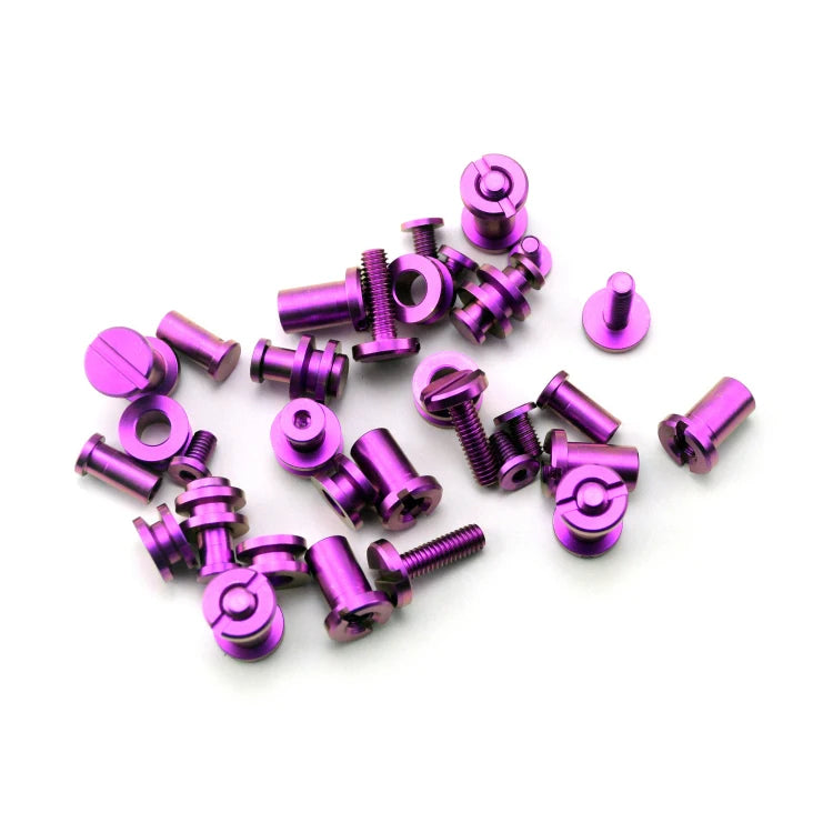 Hinderer XM-18 Slotted Screw Knife Spindle Screws for DIY Folding Knife