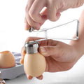 HelloWorld Multifunction Egg Mold Separator Kitchen Gadgets Egg Tools Baking Accessories Stainless Steel Egg Opener
